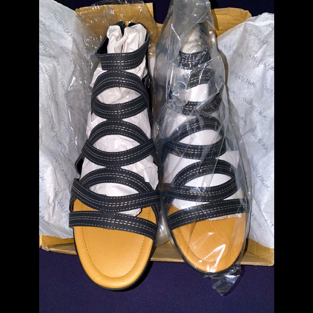 Comfort View women’s gladiator sandal